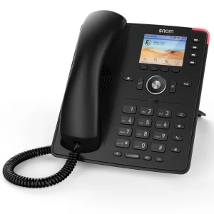 IPS-D713.jpg SNOM D713 IP Desk Phone, HD Audio, PoE, TFT Liquid Crystal Display (LCD)