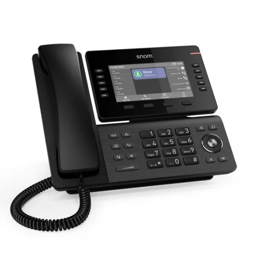 SNOM D815WB IP Phone, 5.5' IPS Color Display, 12 SIP Accounts, HD Audio, Wi-Fi & Bluetooth