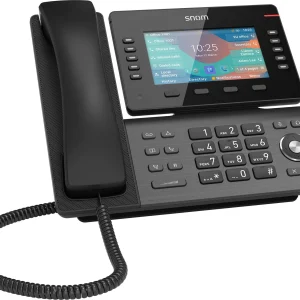 IPS-D865.jpg SNOM D865 Large tiltable 5 inch IPS colour display 2x USB 2.0 high speed connection 10