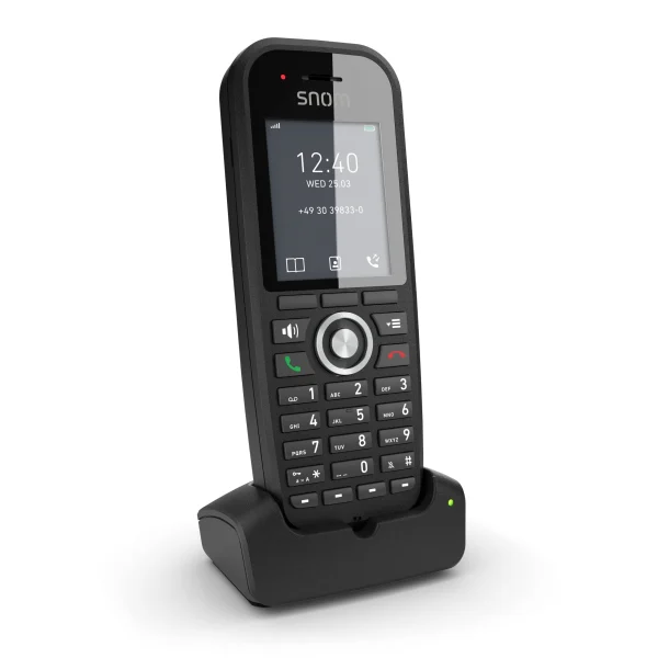 Snom M30 EU M30 IP DECT Handset, Multicell Compadible, Backlit Keyboard, Long Stangby Time