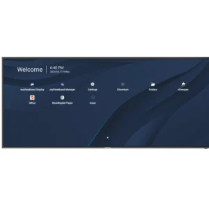 Viewsonic CDE105UW 105' 5K Presentation Display, Ultrawide Wireless presentation USB-C