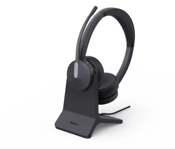 Yealink BH70-D-CH-MS-C/A BH70 Bluetooth Wireless Dual Headset with Stand Teams USB-C/A Yealink BH70-D-CH-MS-C/A BH70 Bluetooth Wireless Dual Headset with Stand Teams USB-C/A