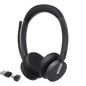 Yealink BH70-D-UC-C/ABH70 Bluetooth Wireless Stereo Headset UC, BT51 C Dongle with A Adapter Yealink BH70-D-UC-C/A BH70 Bluetooth Wireless Stereo Headset UC, BT51 C Dongle with A Adapter