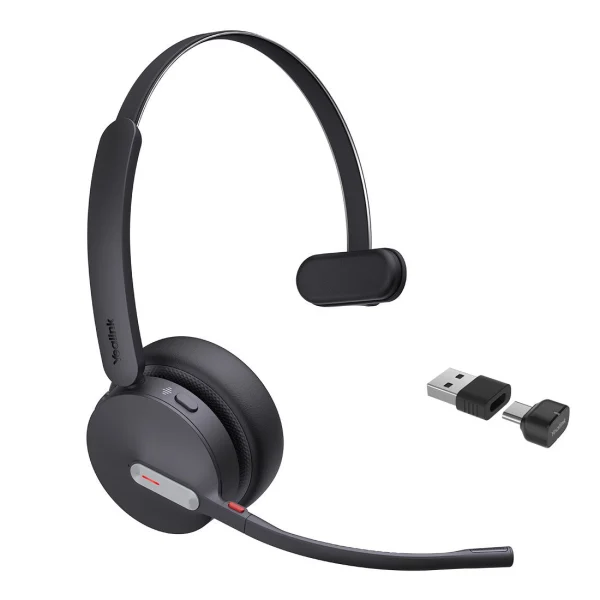 Yealink BH70-M-UC-C/ABH70 Bluetooth Wireless Mono Headset UC, 3 mic noise cancellation Talk Yealink BH70-M-UC-C/A BH70 Bluetooth Wireless Mono Headset UC