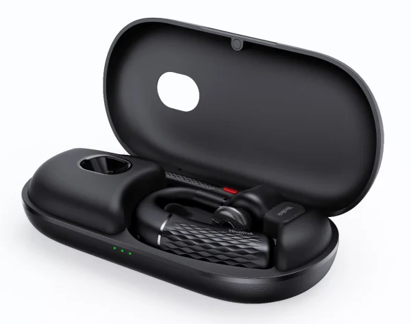 Yealink BH71-P-C/A BH71 Pro USB-C&A Bluetooth Wireless Mono Headset, Carrying Case