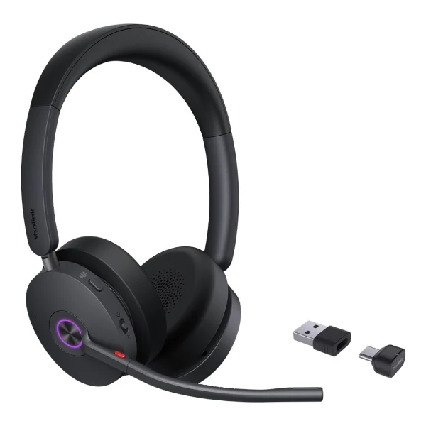 Yealink BH74-MS-C/A BH74 Teams USB-C/A Bluetooth Headset, Active Noise Cancellation, 6 mic Yealink BH74-MS-C/A BH74 Teams USB-C/A Bluetooth Headset, Active Noise Cancellation, 6 mic