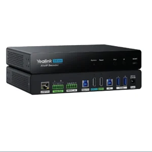 YealinkDE300,AV over IP, 4K@60Hz4:4:4,USB 3.0 capture for MTR,Seamless 2×2 Video Matrix YealinkDE300,AV over IP, 4K@60Hz4:4:4,USB 3.0 capture for MTR,Seamless 2x2 Video Matrix