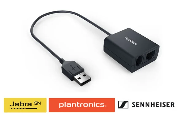IPY-EHS40.jpg Yealink EHS40 Wireless Headset Adapter Suits Plantronics/Jabra/Sennheiser Headsets