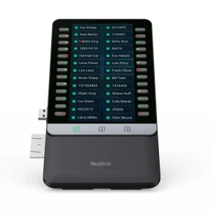 IPY-EXP55.jpg Yealink EXP55 Color Expansion Module, 5.5' Display, 78 Programmable Keys, Dual-Color LEDs