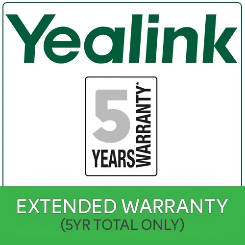 Yealink EXTWAR-YEA-5YR 5 Years Extended Return To Base (RTB) Yealink Warranty  value