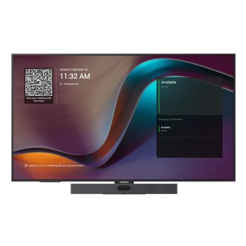 Yealink MD55 MeetingDisplay: 55″ 4K UHD (3840 × 2160) for Microsoft Teams Rooms. 500-nit LCD