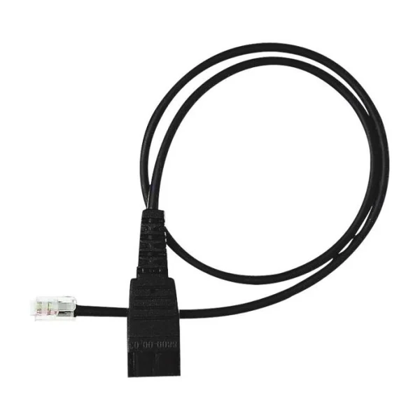 Yealink QD-RJ9-CORD, QD to RJ Cord for YHS36/YHS34/YHS34 Lite, Quick Disconnect (QD) to RJ9 Yealink QD-RJ9-CORD, QD to RJ Cord for YHS36/YHS34/YHS34 Lite