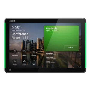 Yealink RoomPanel Plus E2- Black Android 13 OS Touch Screen Scheduler 10.1-inch Yealink RoomPanel Plus E2- Black Android 13 OS Touch Screen Scheduler 10.1-inch