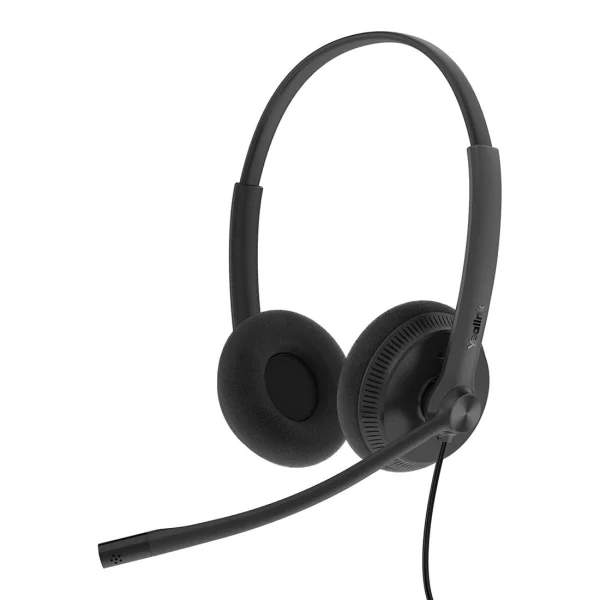 Yealink UH34-L-D-UC UH34 Lite Dual UC USB Headset, Lightweight, All Day Wearing Comfort