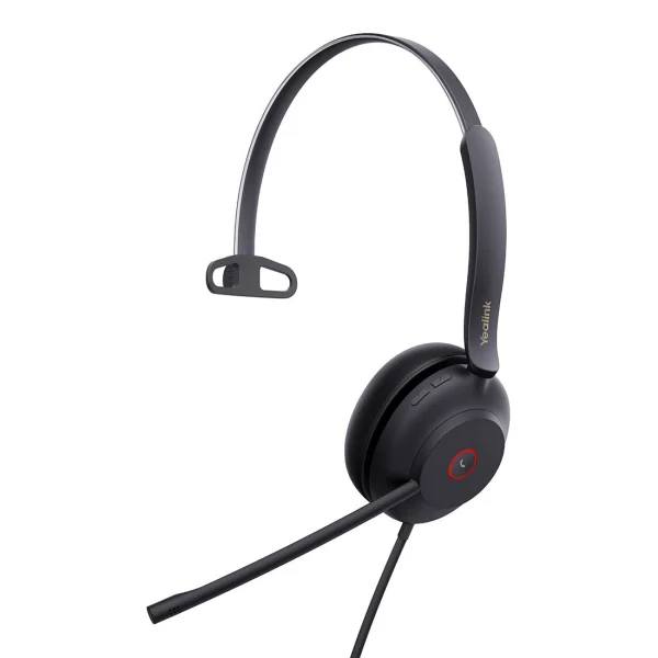 Yealink UH37-M-UC-C UH37 Mono USB Wired Headset, UC, USB-C, 35mm Speaker, Busylight