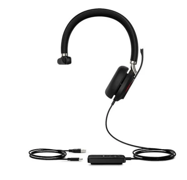 Yealink UH38-M-UC-CUH38 Mono USB and Bluetooth Headset, USB-C, UC Call Controller, Dual Yealink UH38-M-UC-C UH38 Mono USB and Bluetooth Headset, USB-C, UC Call Controller