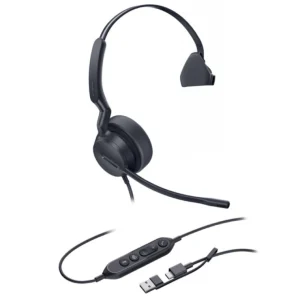 Yealink UH42-M-MS-C/AUH42 Mono Teams USB-C/A Microsoft Certified Teams USB Wired Headset Yealink UH42-M-MS-C/A UH42 Mono Teams USB-C/A Microsoft Certified Teams USB Wired Headset