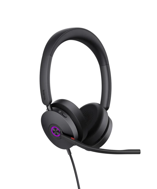 Yealink UH48-D-MS-C/A UH48 Teams USB Wired Headset Hybrid Active Noise Cancellation