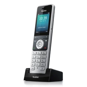 Yealink W56H Cordless DECT IP Phone Handset, Wireless, HD Audio Quality, Quick USB Charging