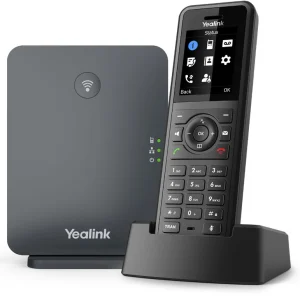 IPY-W77P.jpg Yealink W77P High-Performance IP DECT Solution including W57R Rugged Handset And W70B Base