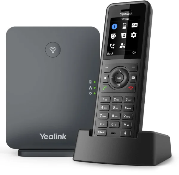 IPY-W77P.jpg Yealink W77P High-Performance IP DECT Solution including W57R Rugged Handset And W70B Base