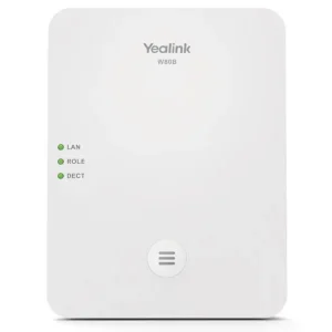 Yealink W80B Wireless DECT IP Multi-Cell System Solution, Up to 100 parallel calls