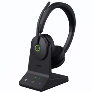 Yealink WH68-UC WH68 Dual UC DECT & Bluetooth Wireless Technology, 4-Mic Hybrid ANC