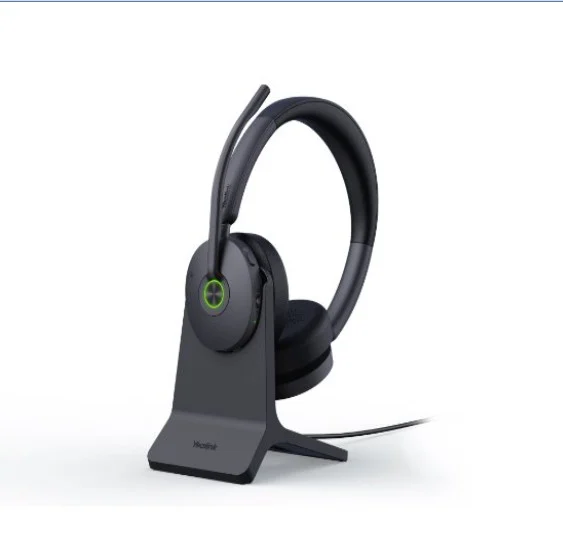 Yealink WH68-H-CH WH68 Hybrid with Charging Stand DECT & Bluetooth Wireless Technology Yealink WH68-H-CH WH68 Hybrid with Charging Stand DECT & Bluetooth Wireless Technology