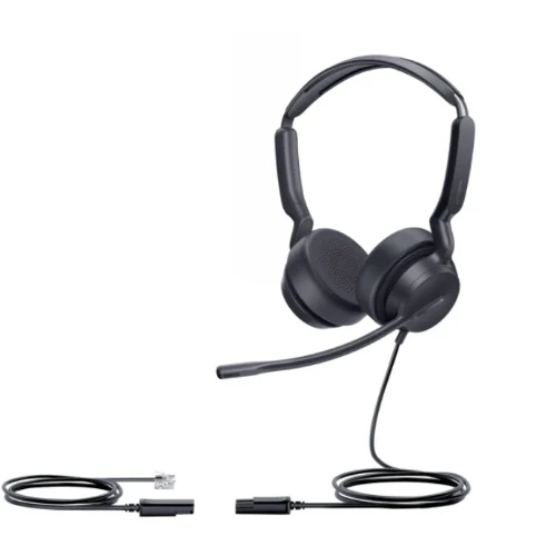 Yealink YHS36 E2 Dual, wired binaural, plug-and-play RJ9 connectivity, wideband HD audio Yealink YHS36 E2 Dual, wired binaural, plug-and-play RJ9 connectivity, wideband HD audio