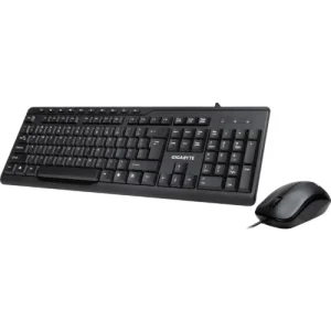 (LS) Gigabyte KM6300 USB Wired Keyboard & Mouse Combo multimedia controls 1000dpi Adjustable Gigabyte KM6300 USB Wired Keyboard & Mouse Combo multimedia controls 1000dpi Adjustable