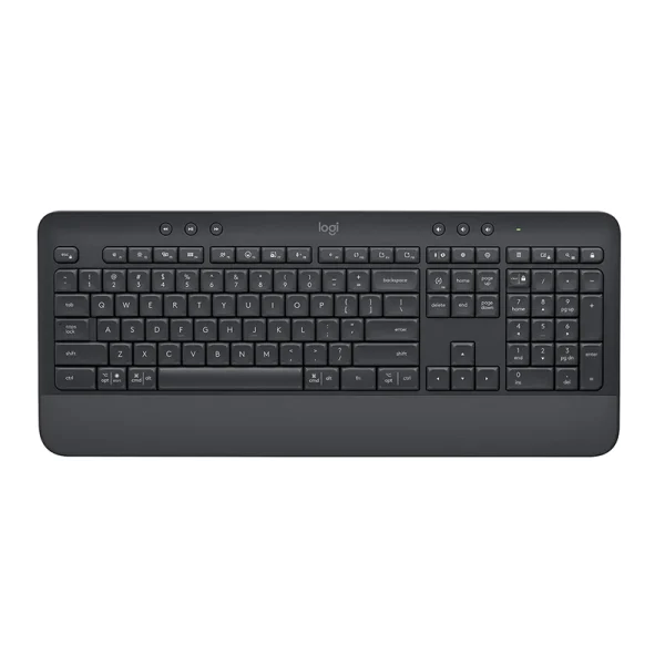 Logitech 920-010955Signature K650 Comfort Full-Size Wireless Keyboard with Wrist Rest Graphite Logitech 920-010955 Signature K650 Comfort Full-Size Wireless Keyboard with Wrist Rest Graphite