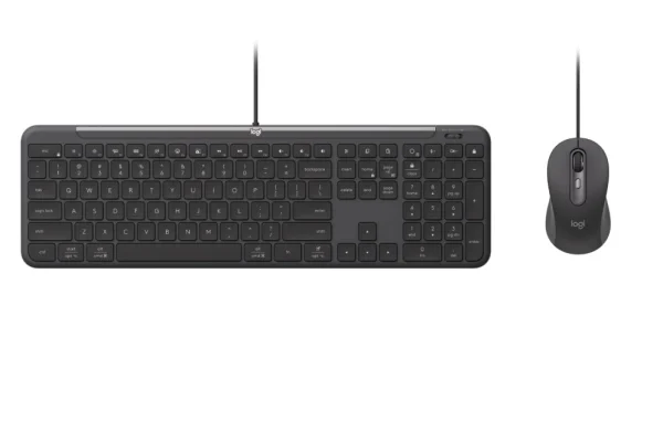 Logitech 920-013351 MK620 Slim Wired Combo MK620 for Business