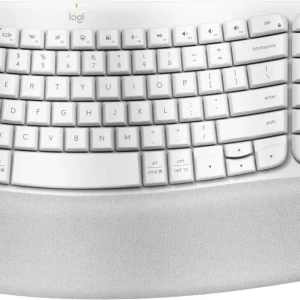 Logitech 920-012282Ergo Series Wave Keys Wireless Ergonomic Keyboard (Off-white) Logitech 920-012282 Ergo Series Wave Keys Wireless Ergonomic Keyboard (Off-white)