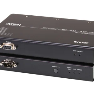 Aten CE920-ATA-U4K DisplayPort HDBaseT 2.0 KVM Extender with RS232, Ethernet extension, Long Aten CE920-ATA-U 4K DisplayPort HDBaseT 2.0 KVM Extender with RS232, Ethernet extension