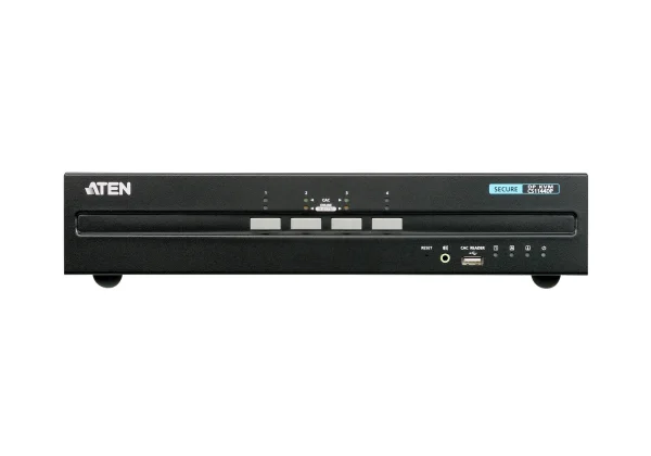 Aten CS1144DP-AT-U 4-Port USB DisplayPort Dual Display Secure KVM Switch (PSS PP v3.0 Aten CS1144DP-AT-U 4-Port USB DisplayPort Dual Display Secure KVM Switch (PSS PP v3.0