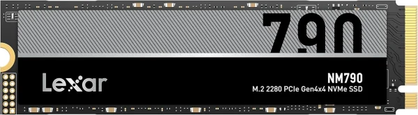 Lexar LNM790X001T-RNNNG Internal SSD 1TB M.2 2280 PCIe Gen 4x4 NVMe SSD up to 7400MB/s read
