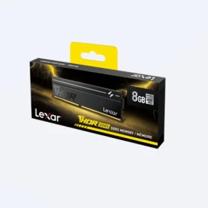 Lexar LD5U08G60C380V-RGS DDR5 Udimm 8GB 6000 Mt/s 1.35V CL38 Thor G2 Heatsink OC Black Intel Lexar LD5U08G60C380V-RGS DDR5 Udimm 8GB 6000 Mt/s 1.35V CL38 Thor G2 Heatsink OC Black Intel