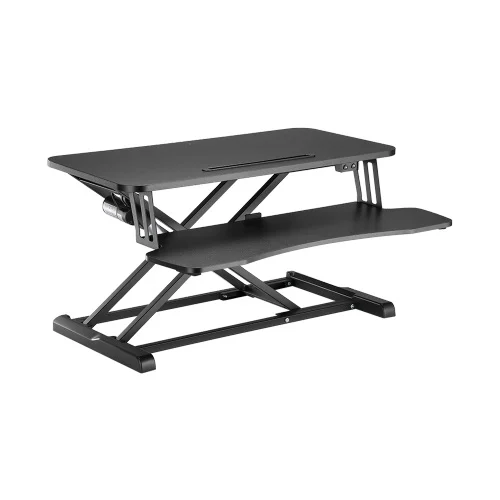 Brateck DWS15-01E COST-EFFECTIVE ELECTRIC X-LIFT DESK CONVERTER 615x800x156~480mm up to 20kg
