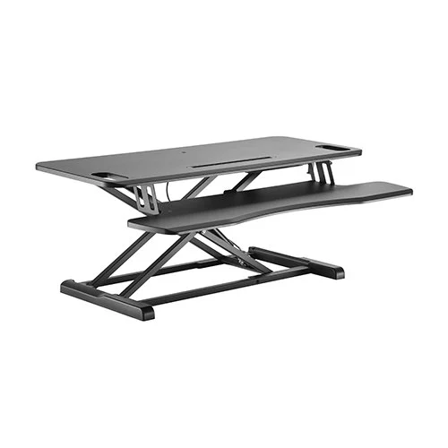 Brateck DWS28-02N Gas Spring Sit Stand Desk Converter (950x615x110~505mm)with Keyboard Tray Brateck DWS28-02N Gas Spring Sit Stand Desk Converter (950x615x110~505mm)with Keyboard Tray