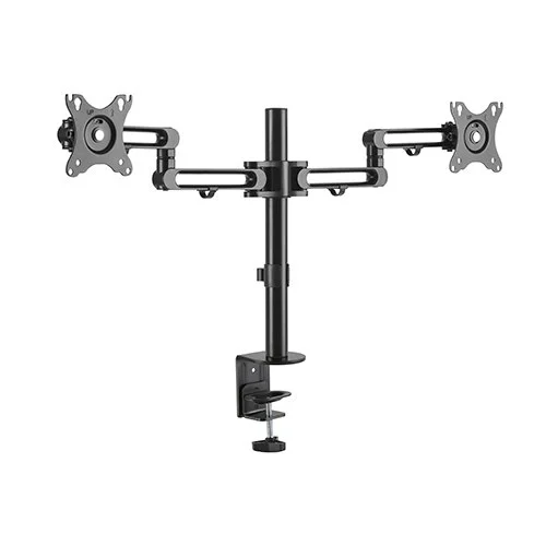 Brateck LDT30-C024 Dual Monitor Premium Aluminum Articulating Monitor Arm Fit Most 17′-32′ Brateck LDT30-C024 Dual Monitor Premium Aluminum Articulating Monitor Arm Fit Most 17'-32'