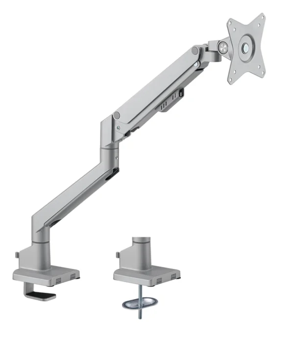 Brateck LDT62-C012-SL Single Monitor Thin Gas Spring Monitor Arm Fit Most 17′-32′ Monitors Brateck LDT62-C012-SL Single Monitor Thin Gas Spring Monitor Arm Fit Most 17'-32' Monitors