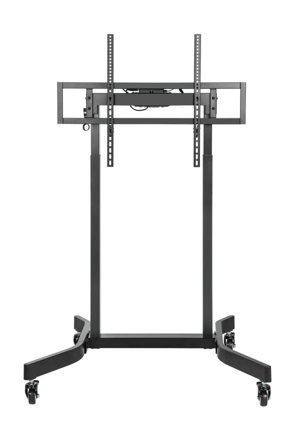 Brateck TTL14-68FW-BLK Standard Motorized TV Cart Fit 55'-100' Up to 120kg- Matte Black