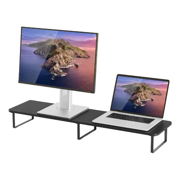 MBEAT ACA-MSTD-03BLK® activiva Black Dual Monitor Riser Dimensions:1000mm × 260mm × 122mm Fit MBEAT ACA-MSTD-03BLK ® activiva Black Dual Monitor Riser Dimensions:1000mm × 260mm × 122mm Fit