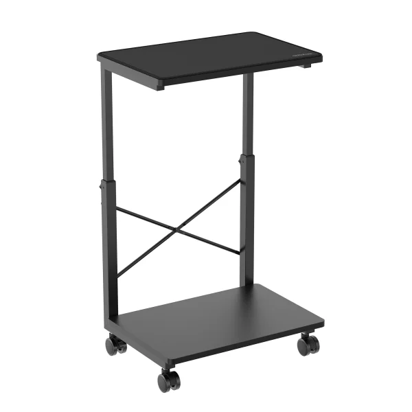 MBEAT ACA-STA-01K ® activiva Height Adjustable PC & Printer Storage Stand Black Adjustable