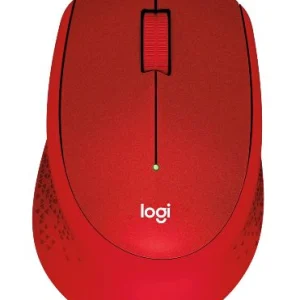 Logitech 910-004916 M331 SILENT PLUS Wireless Mouse RED DPI (Min/Max): 1000± 1-Year Limited