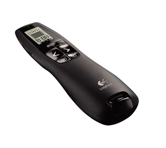 910-001358 (LS) Logitech R800 Laser Presentation Remote LCD display time tracking 30m Range