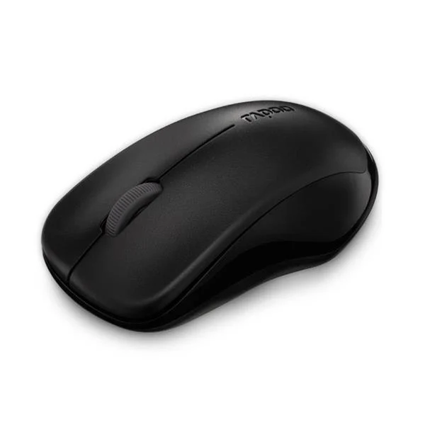 Rapoo 1620.BLACK 1620 2.4G Wireless up to 10 Meters and 360 degrees coverage Mouse Black