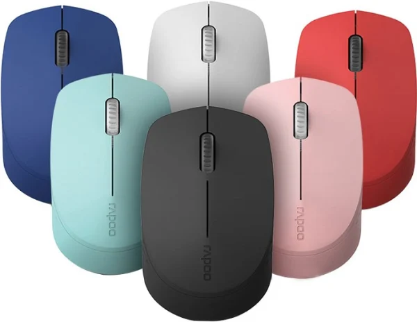 Rapoo M100-Black M100 2.4GHz & Bluetooth 3 / 4 Quiet Click Wireless Mouse Black Rapoo M100-Black M100 2.4GHz & Bluetooth 3 / 4 Quiet Click Wireless Mouse Black