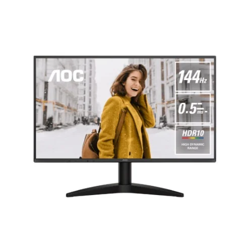 AOC 24B36X 23.8′: IPS, FHD 144Hz, 0.5ms MPRT, 300 nits, 1500:1, sRGB 123%, HDMI 1.4 & DP 1.4 AOC 24B36X 23.8': IPS, FHD 144Hz, 0.5ms MPRT, 300 nits, 1500:1, sRGB 123%, HDMI 1.4 & DP 1.4