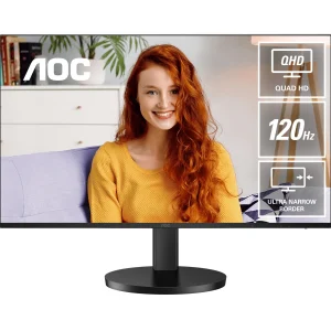 AOC 27′ IPS Q27B3CF3: 2560×1440 @ 120Hz, 1ms MPRT, 350 nits, sRGB 116%, USB-C (65W), HDMI 2.0 AOC 27' IPS Q27B3CF3: 2560×1440 @ 120Hz, 1ms MPRT, 350 nits, sRGB 116%, USB-C (65W), HDMI 2.0
